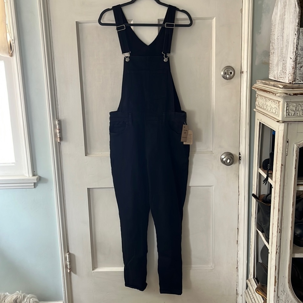 Levi Strauss & Co Black Form Fitting Overalls